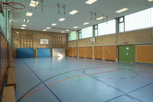 Turnhalle Sportallee, ehem. Astrid-Lindgren-Schule